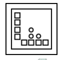 A piece of paper is folded and purchased as shown below in the question figures. From the given answer figures, indicate how it will appear when opened ?